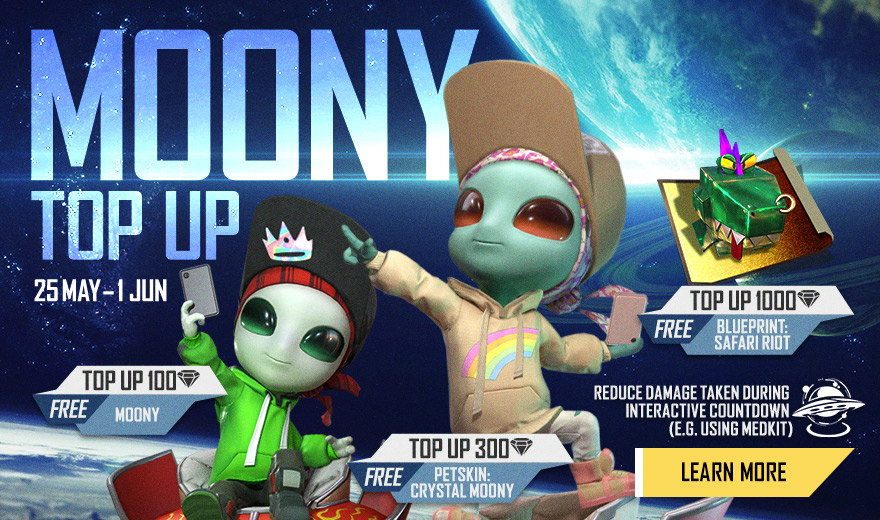 How To Get The New Moony Pet In Free Fire For Free