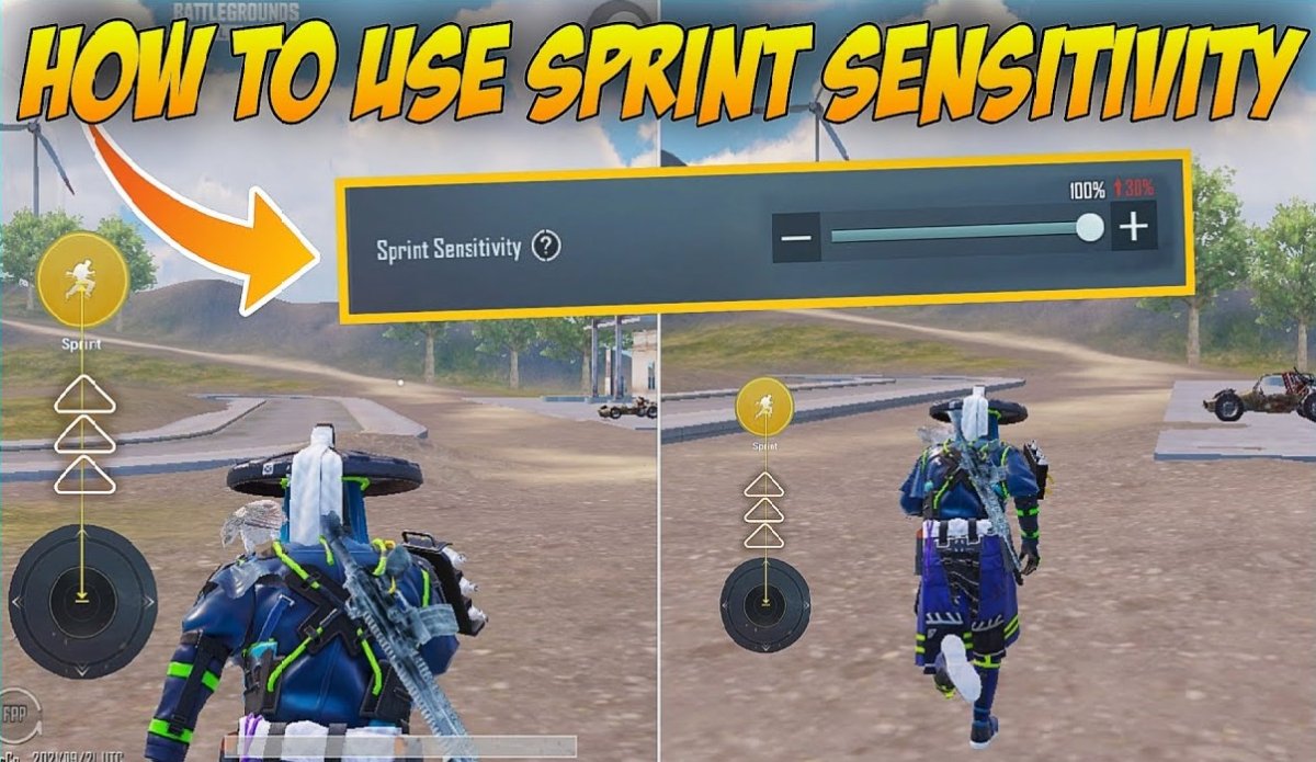 BGMI Best Sprint Sensitivity For The 1st 3rd Control Loadout