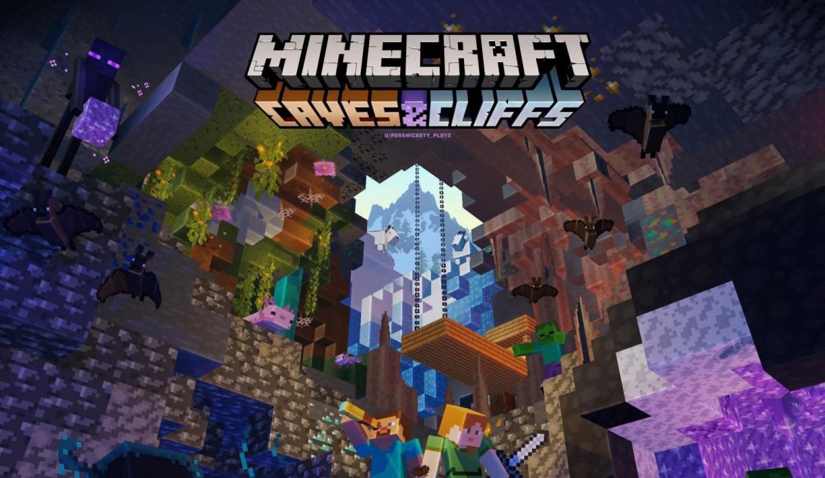 Minecraft Caves And Cliffs Part Release Date Revealed