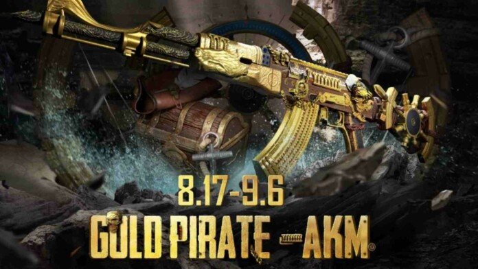 How To Get The Gold Pirate AKM From BGMI Lucky Spin