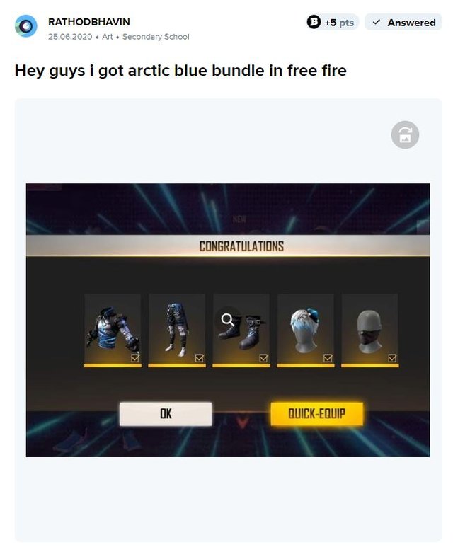 Arctic Blue Bundle Free Fire: All You Need To Know And How To Get 