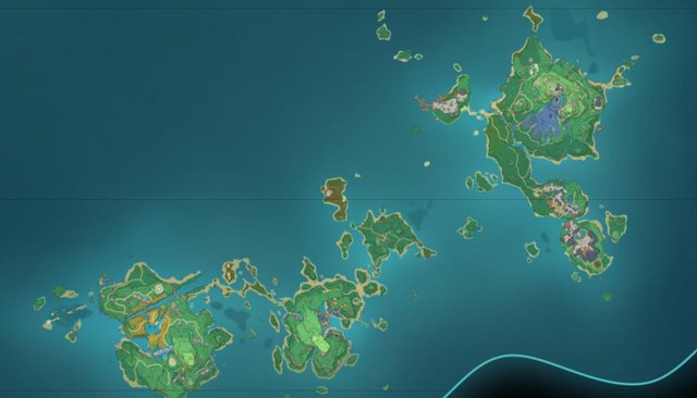 Map genshin inazuma Inazuma Map