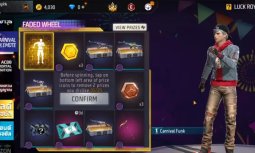Free Fire India New Carnival Funk Faded Wheel November 22