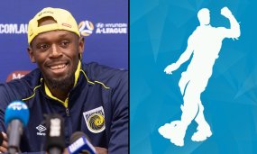 Usain Bolt Did A Fortnite Dance To Celebrate His Football Goal
