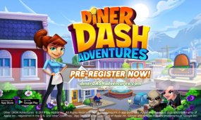 Diner Dash Adventures – New Mobile Title Available For Pre-Registration