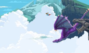 Savior, A New Fantasic Parkour Ride In A Pixel Futuristic Underworld