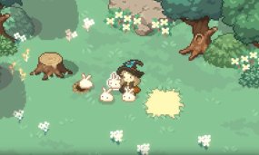 Little Witch In The Woods Tells The Story Of A Cute Witch Apprentice!