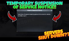 PUBG Mobile Services Are Suspended For A Whole Day By Tencent, But Why?