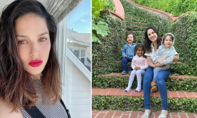 Sunny Leone Updates Fans Her Daily Life In Sprawling LA Bungalow And Says "We Will Find Some Sunshine" Amid Coronavirus Outbreak