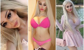 a living barbie doll