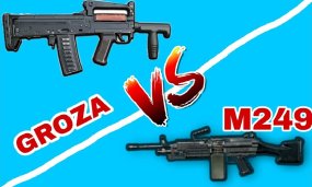 PUBG Mobile Groza Vs M249: Which Gun Is Better? Which Is The Beast Weapon?