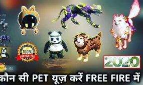 Free Fire New Pet 2020: These 10 Pets Are Must Have For Your Characters In 2020 To Win More Booyahs!