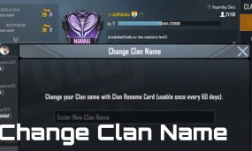 Completed Guide On How To Change PUBG Mobile Clan Name