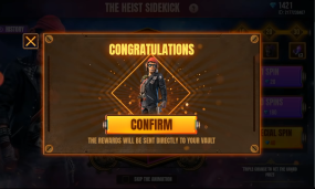 The First Free Fire Money Heist Event: The Heist Sidekick