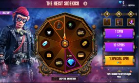 Free Fire The Heist Sidekick Event & Rewards Full Details