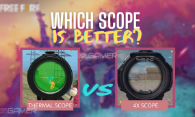 Free Fire: Thermal Scope VS 4x Scope, Which One Is Better?
