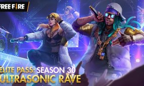 Free Fire's Season 30 Elite Pass "Ultrasonic Rave" Has Been Revealed!