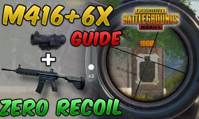 Completed Guide On M416 And 6x Scope Spray No Recoil With In PUBG Mobile