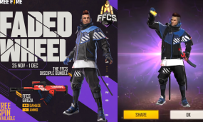 Free Fire Faded Wheel Event: How To Get The Limited FFCS Discipline Bundle And Groza Gun Skin