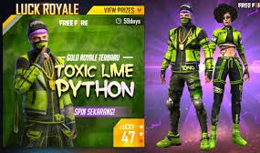 Garena Free Fire: Where To Find The Lime Python Bundle In The Game?