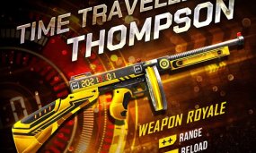 Get The First Free Fire Thompson Gun Skin Ever