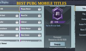 Best PUBG Mobile Titles And Requirements To Obtain Them