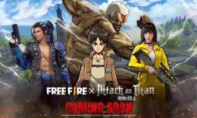 Garena Annnounces Free Fire x Attack On Titan Collaboration