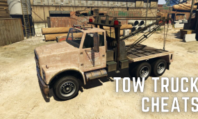 GTA 5 Tow Truck Cheat Code For PC And Console