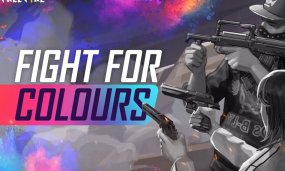 Get Free Neon Bunnyhead From Free Fire Holi Event