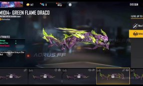 Free Fire Is Getting A New Evolution Gun Skin 'M1014 Green Flame Draco'