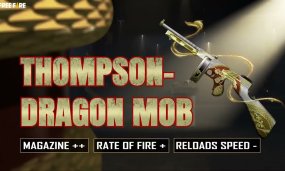 New Faded Wheel Is Live In Free Fire: Get The Dragon Mob Thompson Skin Now