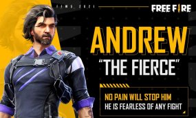 Free Fire Is Releasing Awaken Andrew 'The Fierce' On May 29