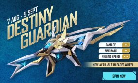 Free Fire New Faded Wheel: A Chance To Get The XM8 Destiny Guardian Evolution Skin For Free