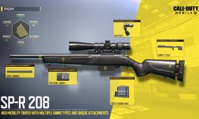 Best SP-R 208 Gunsmith Loadout For COD Mobile Season 7