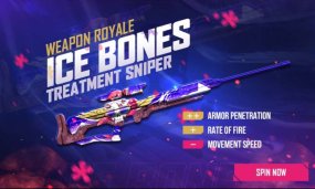 Free Fire New Weapon Royale: How To Get The Ice Bones Treatment Sniper Skin