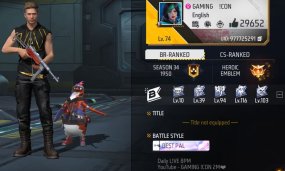 Gaming iCON's Free Fire ID, Stats, Income And More