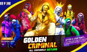 Free Fire MAX Golden Top Criminal Event Kicks Off June 4, 2025 - Grab the Golden Criminal Bundle