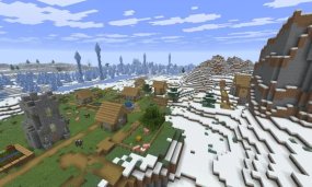 Top 10 Best Winter Snow Biome Seeds in Minecraft 1.21