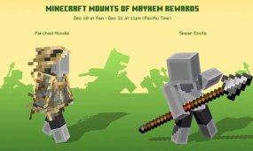 How to Claim the Parched Hoodie and Spear Emote: Minecraft Bedrock Twitch Rewards