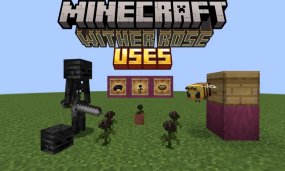 Best Sources And Uses Of Wither Rose In Minecraft 2024