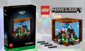 Introducing LEGO Minecraft Crafting Table Set To Celebrate Minecraft's 15th Anniversary