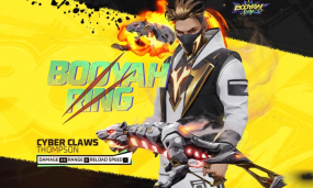 How to Get Free Fire Thompson Cyber Claw Skin in Booyah Ring Event