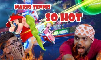 [HINDI] Ashish aur Santosh ne khela Mario Tennis | Kaun khaega zyada wasabi?