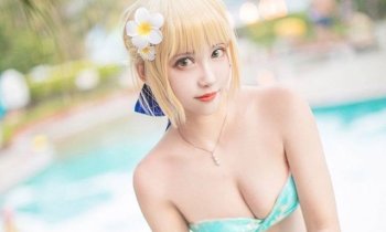 Bikini Saber From Fate Series