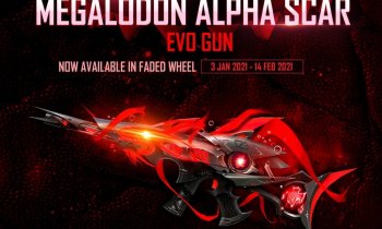 Free Fire April 2026 Evo Vault: Scar Megalodon Alpha Returns
