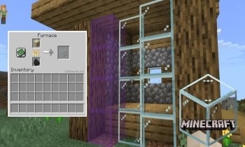 How To Craft & Use Minecraft Glass Block in 2025