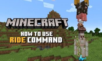 How to Ride Any Minecraft mob with Commands