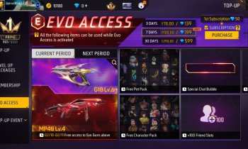 Unlock Free Evo Gun Skins in Free Fire: MP40 Predatory Cobra and G18 Ultimate Achiever