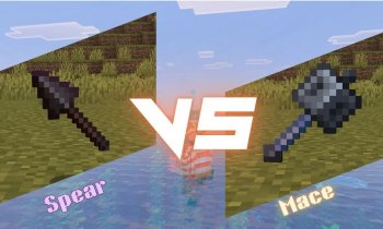 Minecraft Spear vs. Mace: Which Is The Better Weapon?
