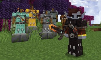 Top 10 Minecraft Weapons And Armors Texture Packs 2025